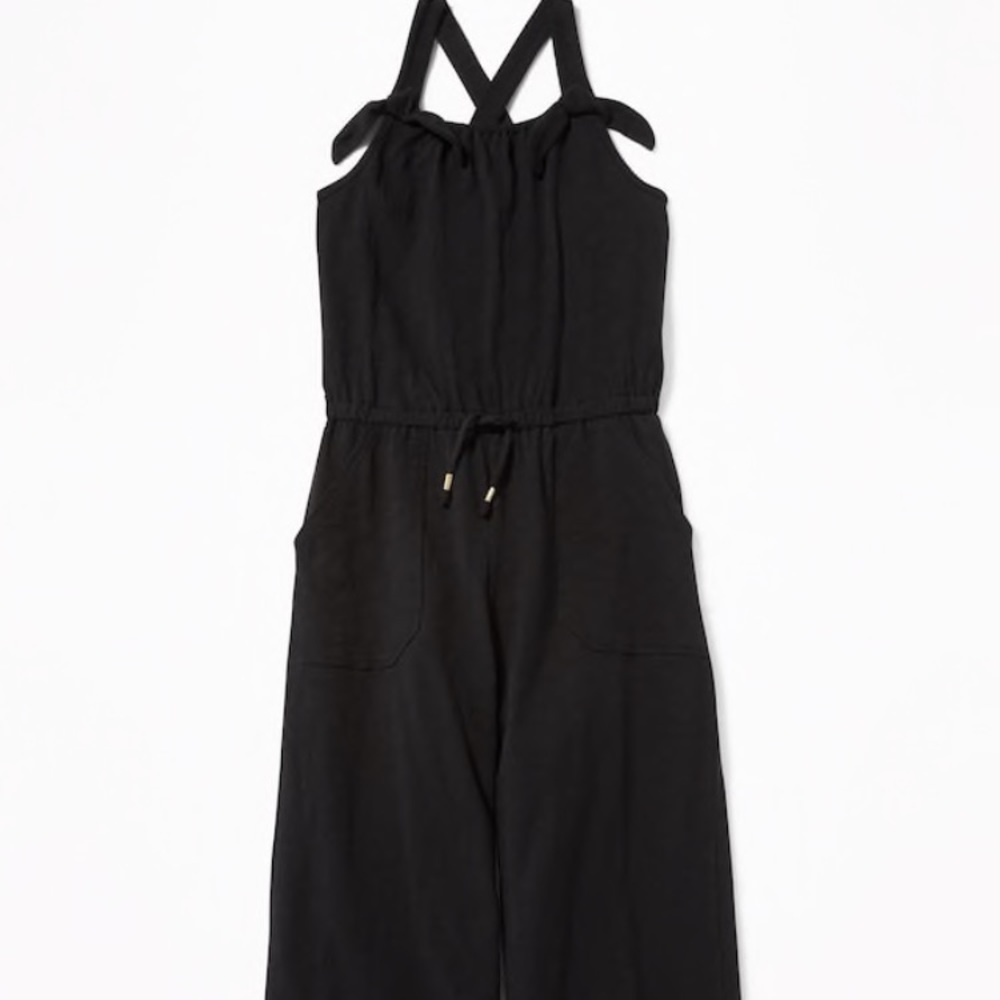 Old Navy Slub-Knit Jersey Sleeveless Jumpsuit
